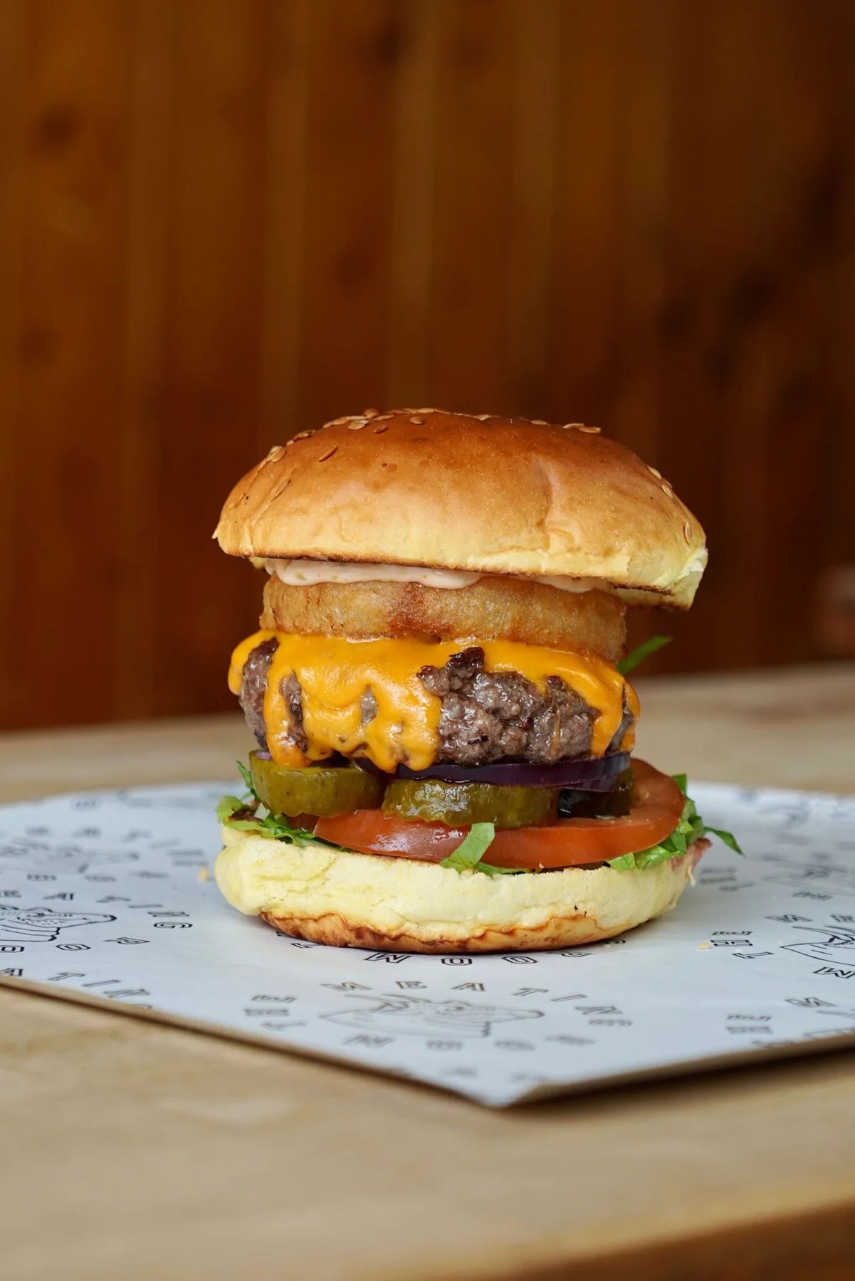 The Meating Room burger photography